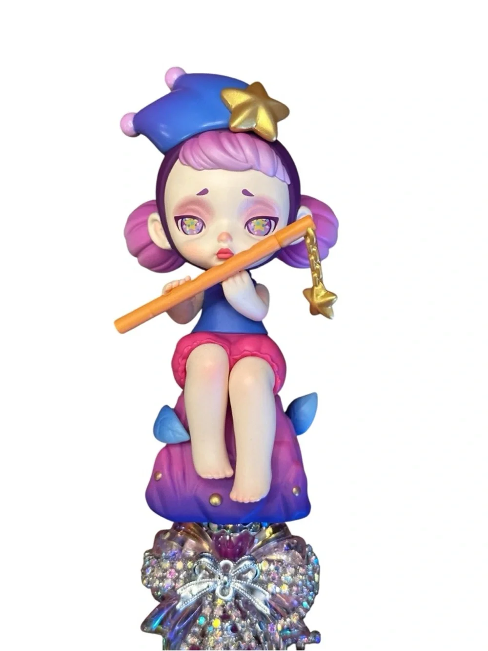 Gorgeous Hand Crafted Pen with an Authentic  Laura the Piper as the Focal